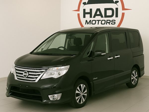 Nissan Serena Estate, Petrol Hybrid, 2014, Black
