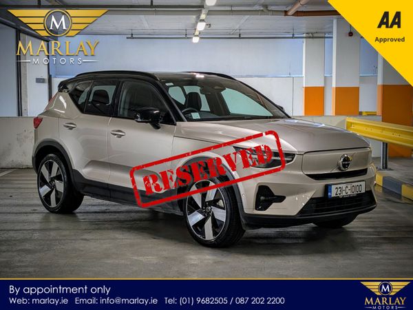 Volvo XC40 Estate/Jeep, Electric, 2023, Grey