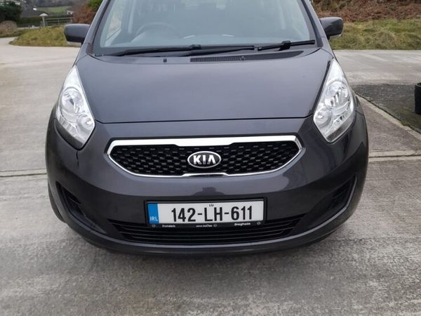 Kia Venga MPV, Petrol, 2014, Silver