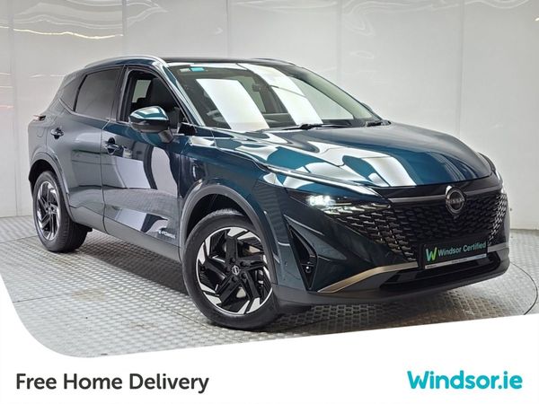 Nissan Qashqai MPV, Petrol Hybrid, 2025, Green
