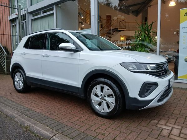 Volkswagen T-Cross SUV, Petrol, 2024, White
