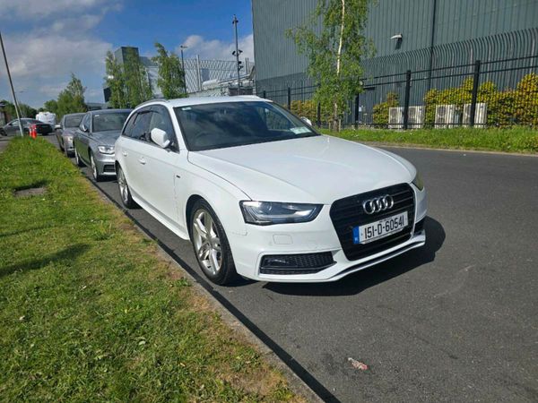 Audi A4 Estate, Petrol, 2015, White