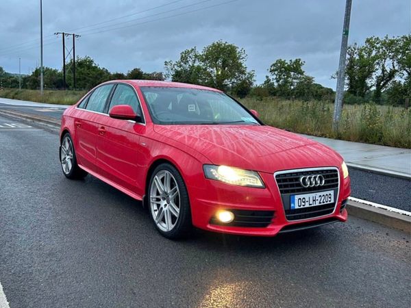 Audi A4 Saloon, Diesel, 2009, Red