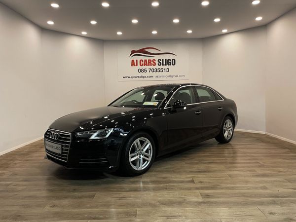 Audi A4 Saloon, Diesel, 2017, Black