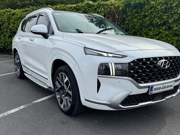 Hyundai Santa Fe SUV, Diesel, 2022, White