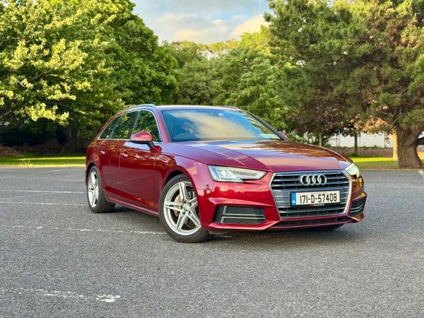 Audi A4 Estate, Diesel, 2017, Red
