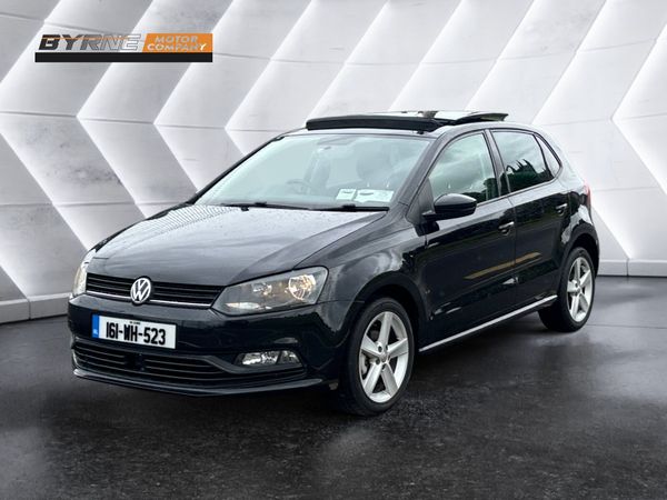 Volkswagen Polo Hatchback, Petrol, 2016, Black