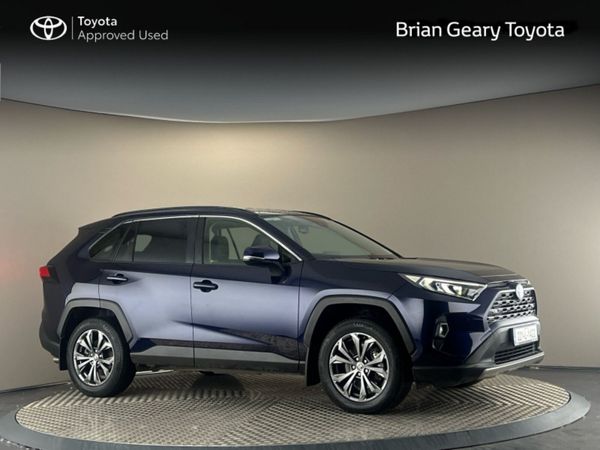 Toyota RAV4 SUV, Petrol Hybrid, 2022, Blue