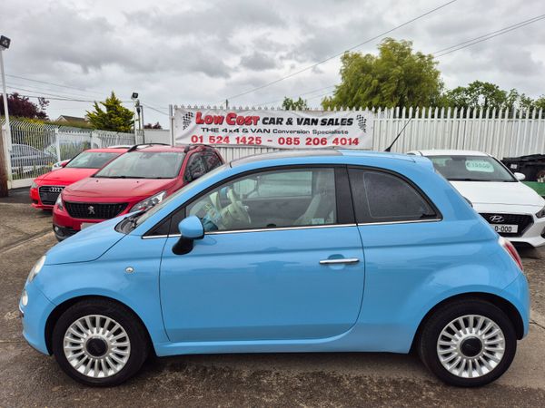 Fiat 500 Hatchback, Petrol, 2012, Blue