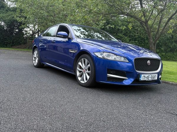 Jaguar XF Saloon, Diesel, 2017, Blue