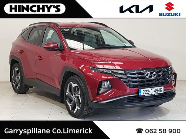 Hyundai Tucson SUV, Petrol Plug-in Hybrid, 2022, Red