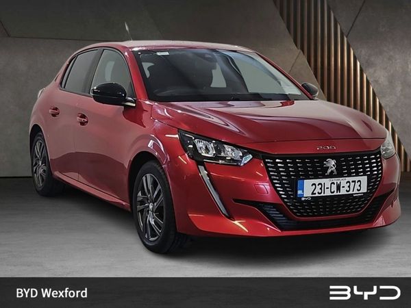 Peugeot 208 Hatchback, Petrol, 2023, Red