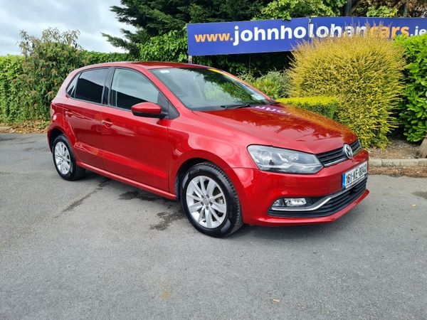 Volkswagen Polo Hatchback, Petrol, 2016, Red