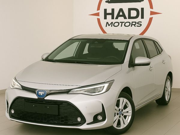 Toyota Corolla Estate, Petrol Hybrid, 2021, Silver