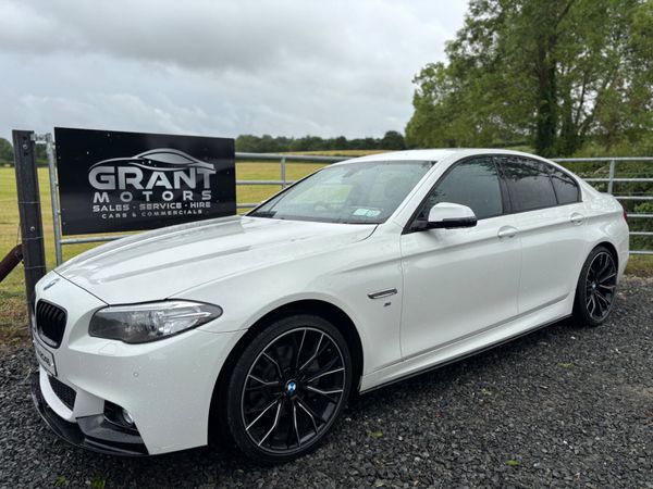 BMW 5-Series Saloon, Diesel, 2015, White