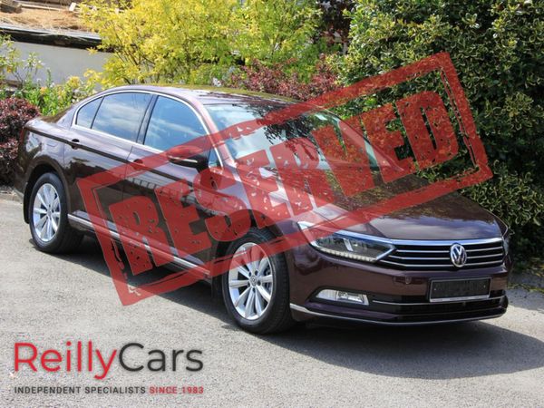 Volkswagen Passat Saloon, Diesel, 2017, Red