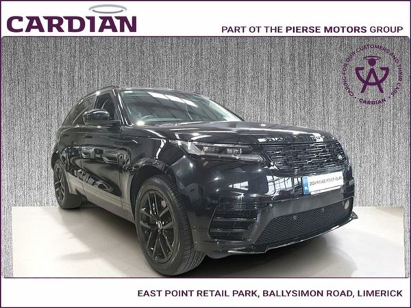 Land Rover Range Rover Velar SUV, Petrol Hybrid, 2024, Black