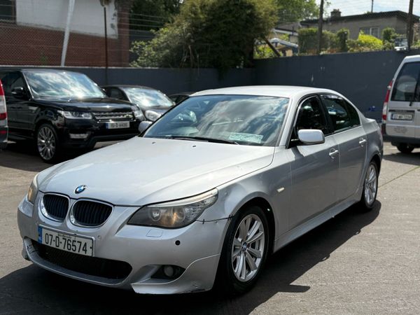 BMW 5-Series Saloon, Diesel, 2007, Silver