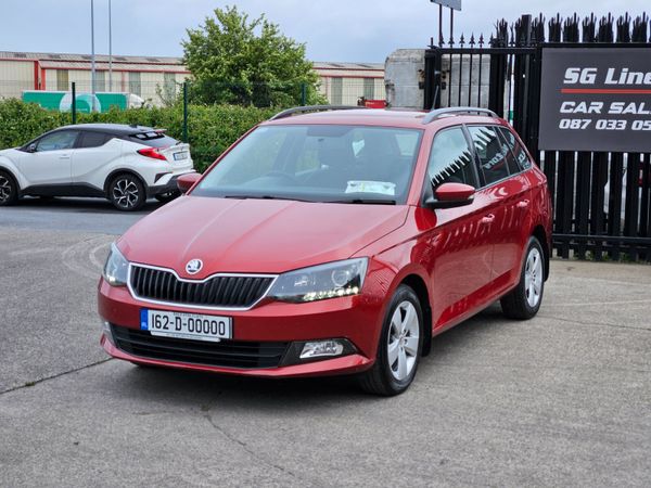 Skoda Fabia Estate, Petrol, 2016, Red