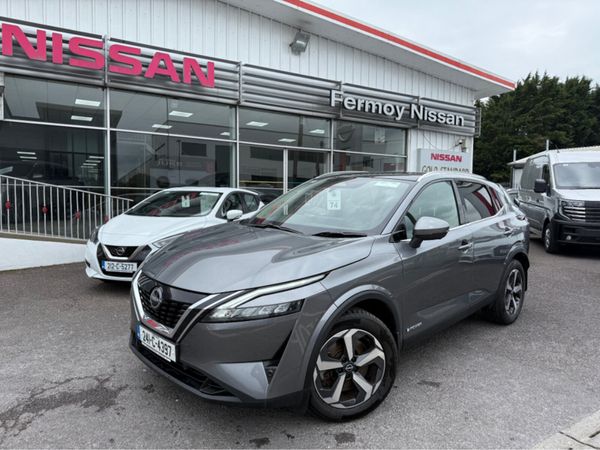 Nissan Qashqai SUV, Petrol Hybrid, 2024, Grey