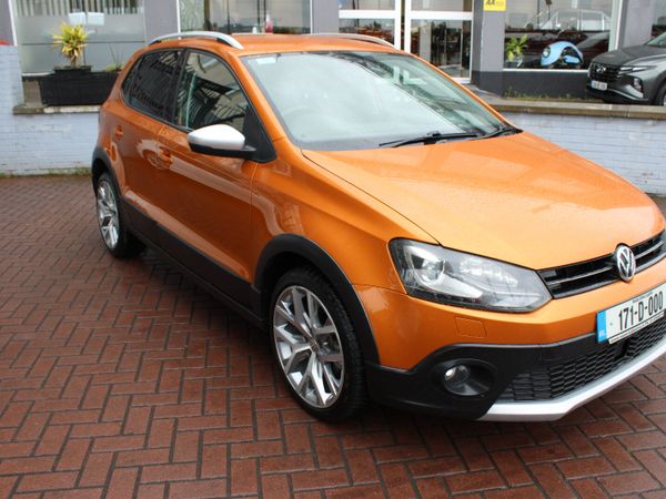 Volkswagen Polo Hatchback, Petrol, 2017, Orange