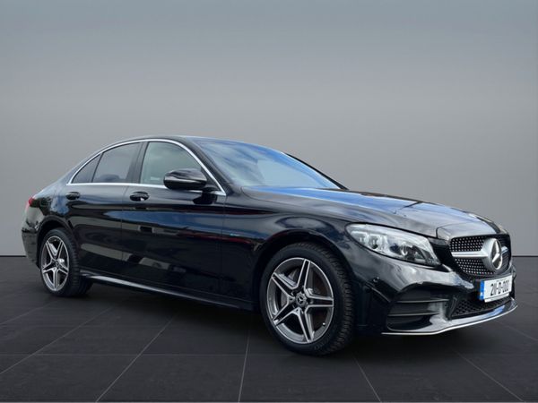 Mercedes-Benz C-Class Saloon, Diesel Hybrid, 2021, Black