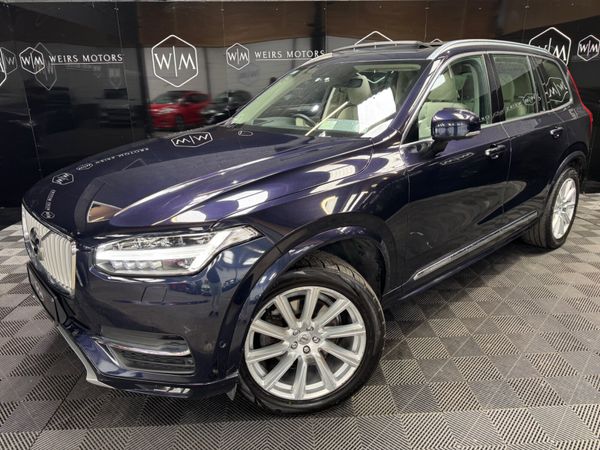Volvo XC90 SUV, Diesel, 2018, Blue