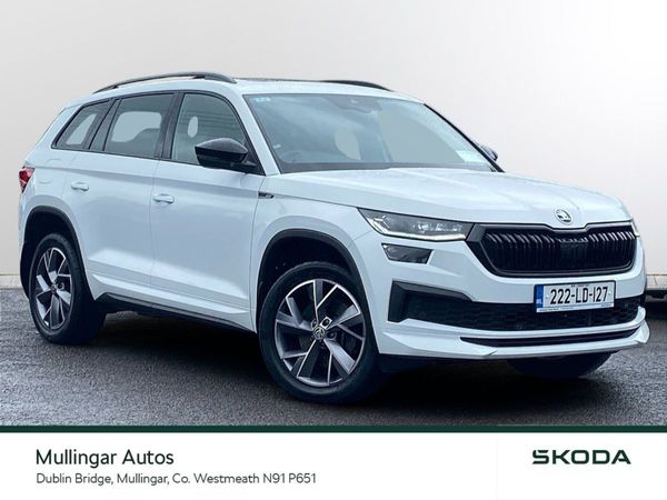 Skoda Kodiaq SUV, Diesel, 2022, White