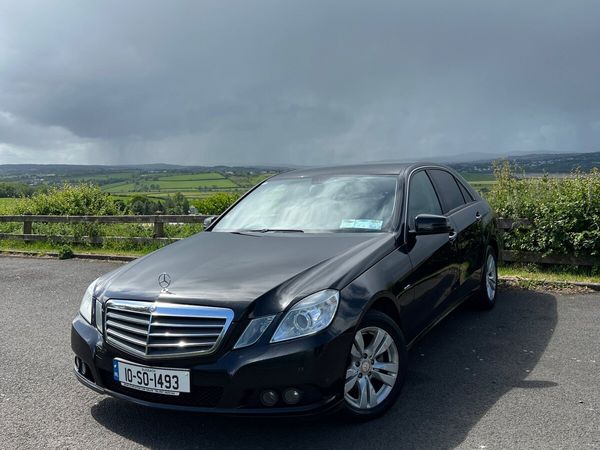 Mercedes-Benz E-Class Saloon, Diesel, 2010, Black