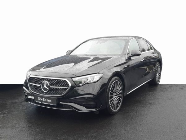 Mercedes-Benz E-Class Saloon, Diesel Plug-in Hybrid, 2025, Black