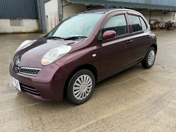 Nissan March Hatchback, Petrol, 2008, Purple