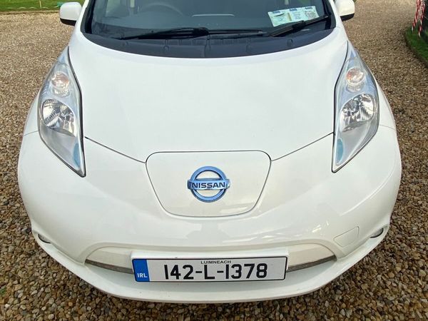 Nissan Leaf Hatchback, Electric, 2014, White