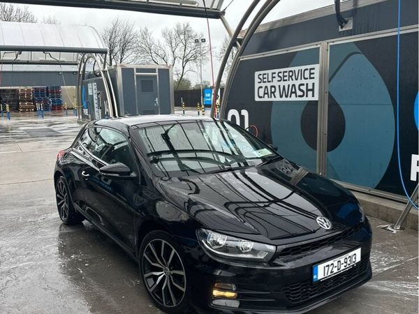 Volkswagen Scirocco Coupe, Diesel, 2017, Black
