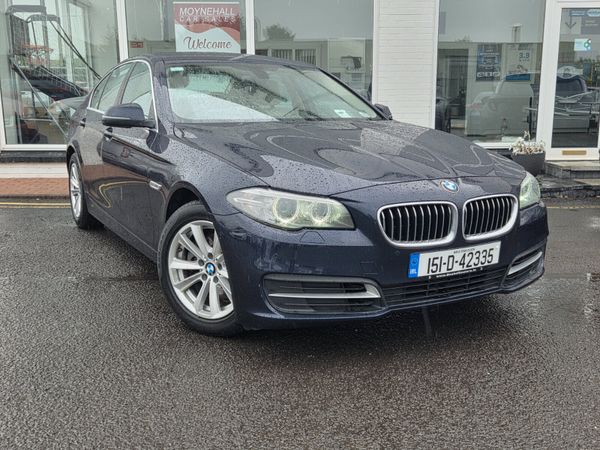 BMW 5-Series Saloon, Diesel, 2015, Blue