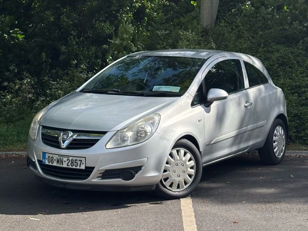 Vauxhall Corsa Hatchback, Petrol, 2008, Silver