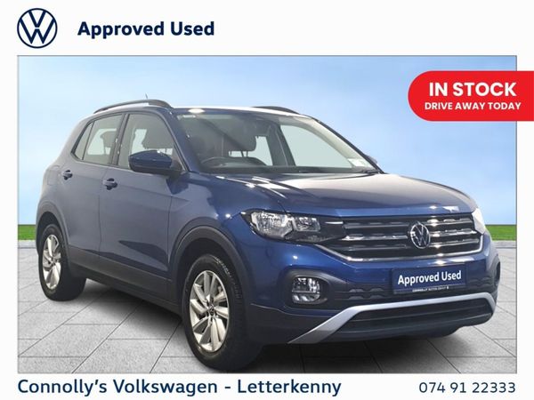 Volkswagen T-Cross Estate, Petrol, 2022, Blue