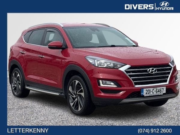 Hyundai Tucson MPV, Diesel, 2020, Red