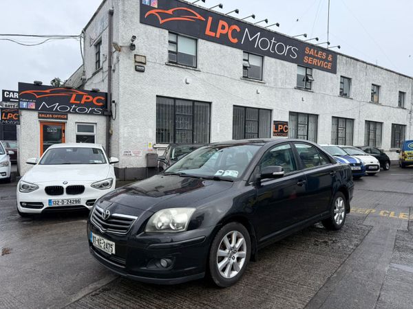 Toyota Avensis Saloon, Petrol, 2007, Black