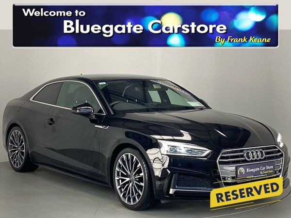 Audi A5 Coupe, Petrol, 2018, Black