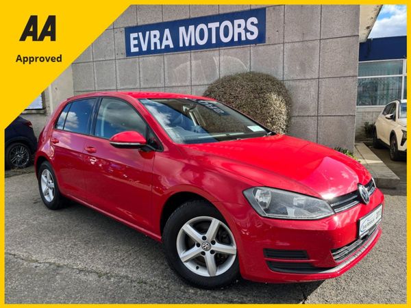 Volkswagen Golf Hatchback, Petrol, 2013, Red