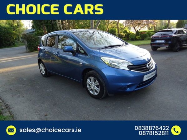 Nissan Note Hatchback, Petrol, 2014, Blue