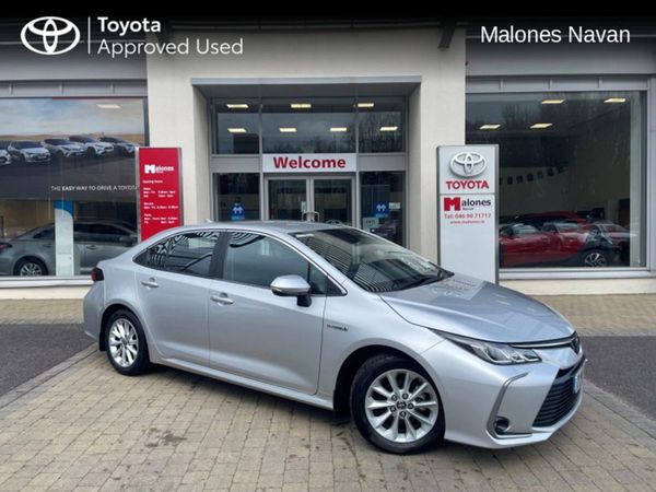 Toyota Corolla Saloon, Hybrid, 2021, Silver