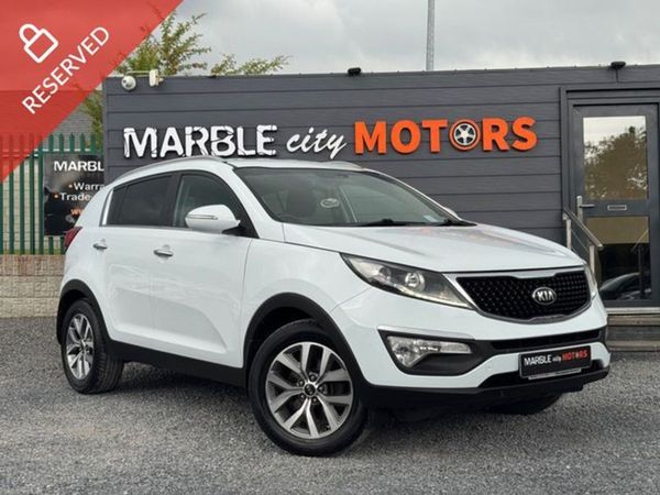 Kia Sportage MPV, Diesel, 2015, White