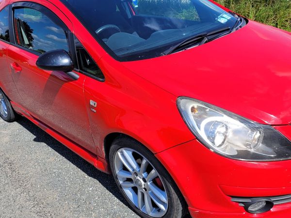Vauxhall Corsa Hatchback, Petrol, 2010, Red