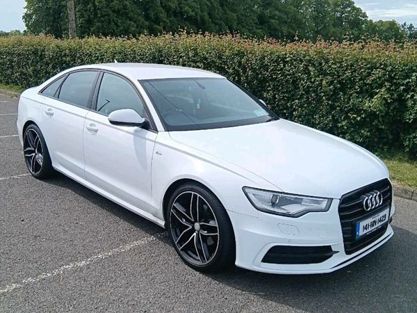 Audi A6 Saloon, Diesel, 2014, White