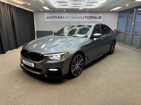 BMW 5-Series Saloon, Diesel, 2018, Blue