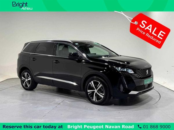 Peugeot 5008 MPV, Petrol Hybrid, 2024, Black