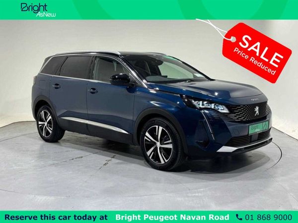 Peugeot 5008 MPV, Petrol Hybrid, 2024, Blue