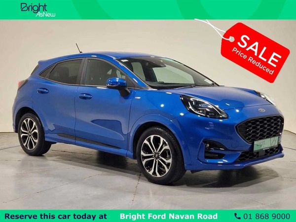 Ford Puma MPV, Petrol Hybrid, 2022, Blue
