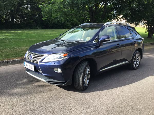Lexus RX SUV, Petrol Hybrid, 2014, Blue
